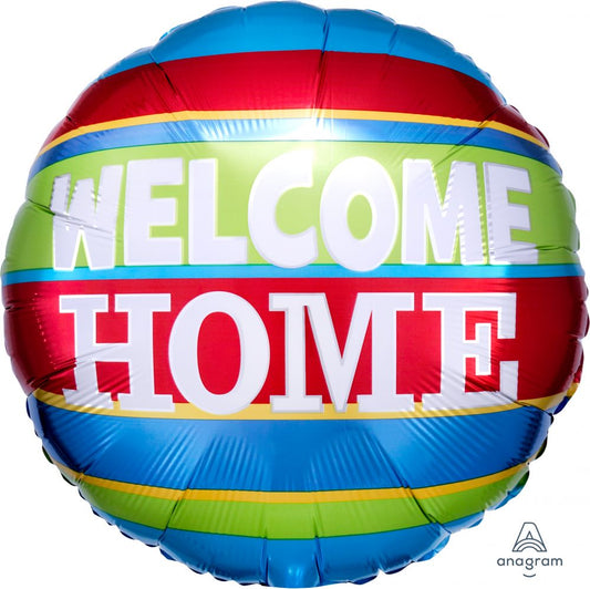 Welcome Home Lines Balloon 18''
