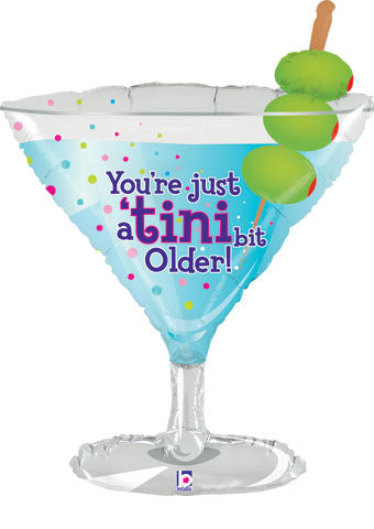 Martini Birthday. Balloon