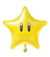 Nintendo Super Star Balloon, 18"