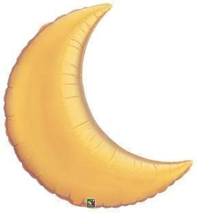 Moon Foil Balloon Space Gold 35″
