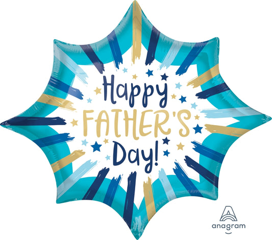 Happy Fathers Dad Bright Star 35''