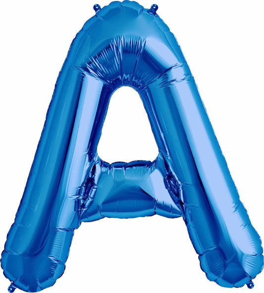 Letter A Blue