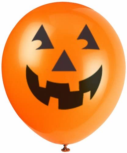 Pumpkin Head Latex Balloon 12''