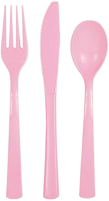 Assorted Plastic Silverware  18pc