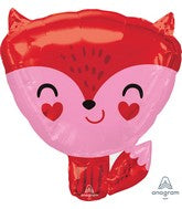 Foxy Valentine Balloon