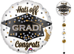Grad You Did It Holographic Balloon