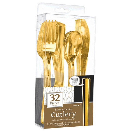 PREMIUM GOLD CUTLERY ASSORTMENT