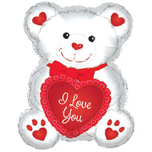 I Love You Bear Balloon