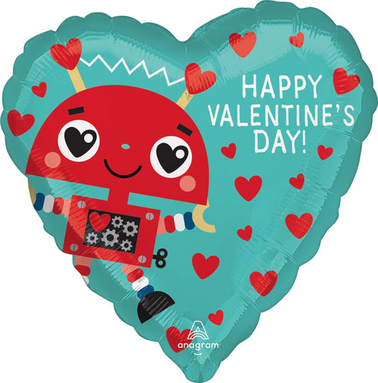 Happy Valentines Robot 18”