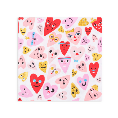 Heartbeat Gang Large Napkins