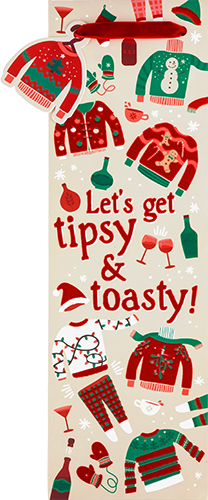 Tipsy & Toasty Wine Bag