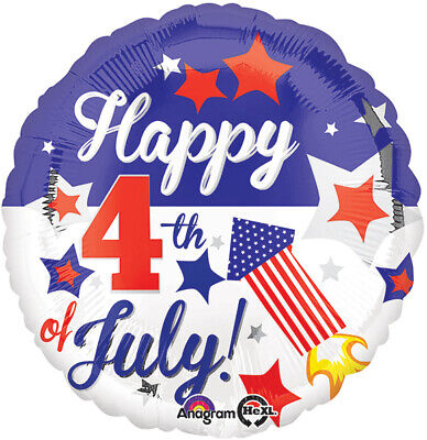Happy 4Th July Usa Party Independence Day Balloon
