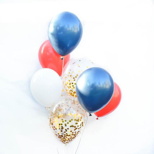 4th July Sparkle Latex Set