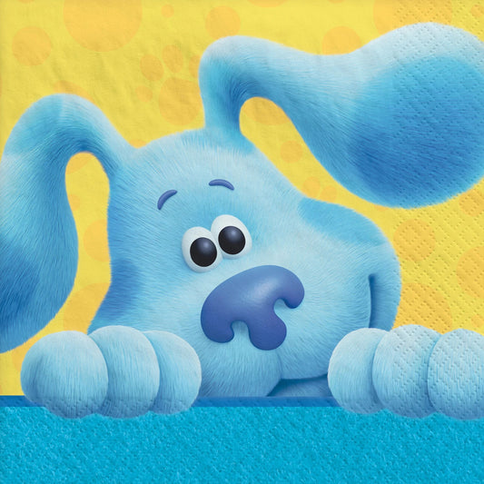 Blue's Clues & You! Paper Beverage Napkins, 5in, 16ct