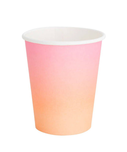 Ombre Color Cups 8oz
