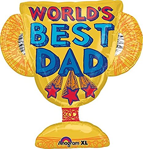 Worlds Best Dad Award 27'' Balloon *