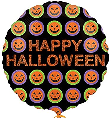 Happy Halloween Lime Balloon