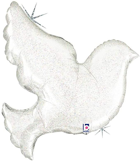 Sparkly Dove 34'' Balloon