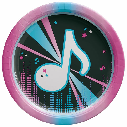 Tiktok Lunch Plates, 9in, 8ct