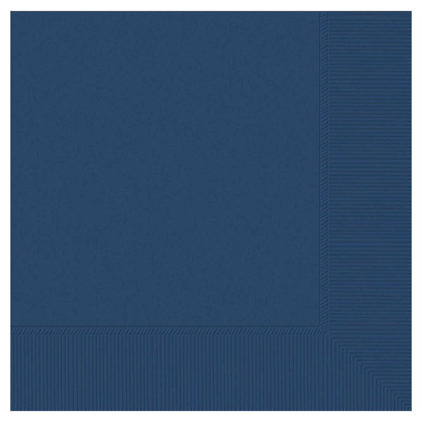 Navy Beverage Napkins