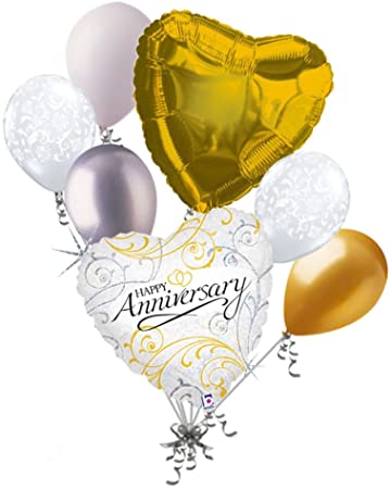 Anniversary Shiny Bouquet 7pc.