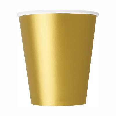 Solid Color Paper Cups 8ct