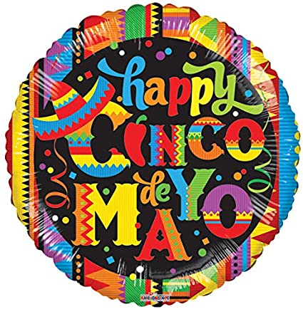 Cinco De Mayo 18'' Balloon