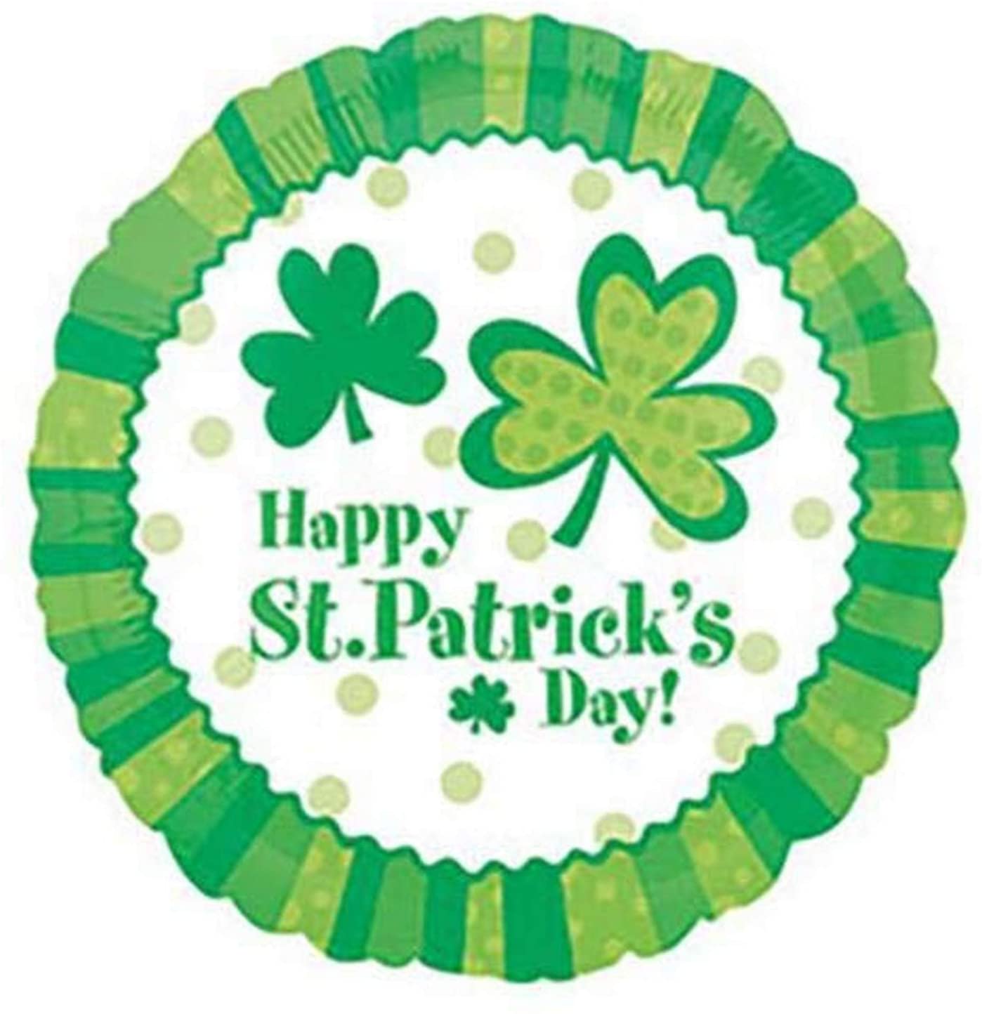St. Patricks Stripes Balloon