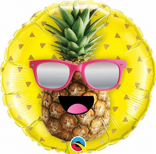 Mr Cool Pineapple Foil Balloon 18in