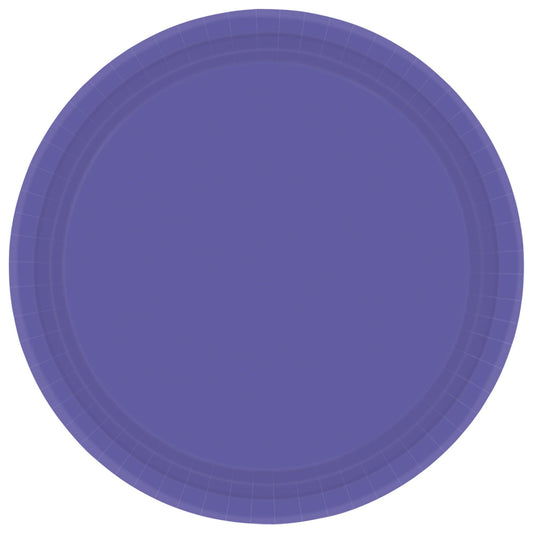 Purple Lunch Plates
