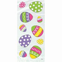 Bright Easter Cellophane Bags  20ct