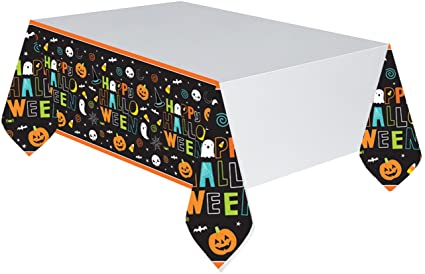 Halloween Friends Tablecloth