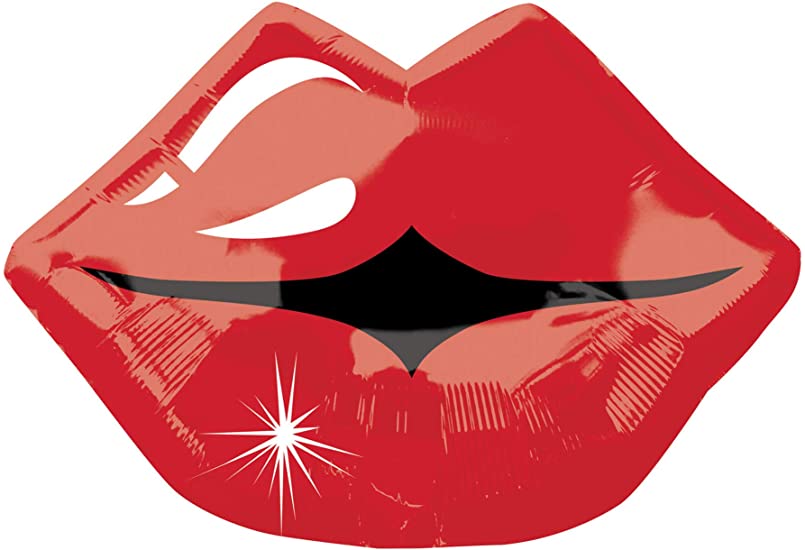 Kissy Red Lips 17″ Balloon