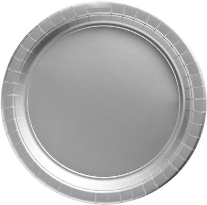 Paper Lunch Plates 8ct (BIG PLATES)