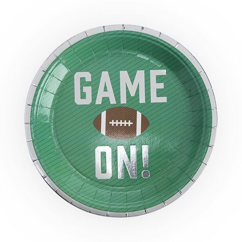 Game On Appetizer Plate