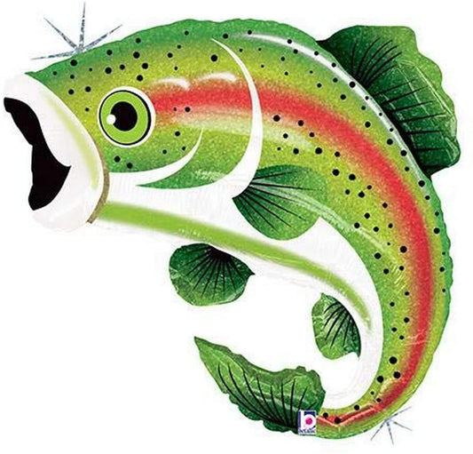 Metallic Fish Balloon