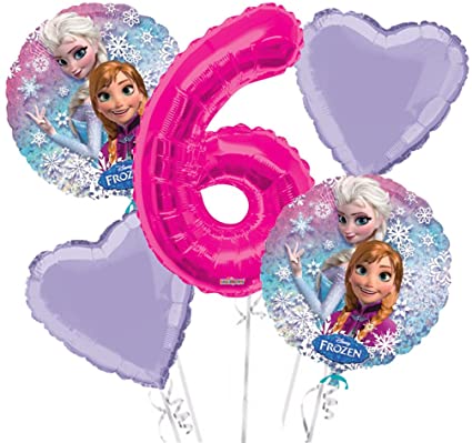 Frozen Pink Number Bouquet