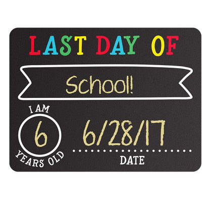 First & Last Day Chalkboard Signs