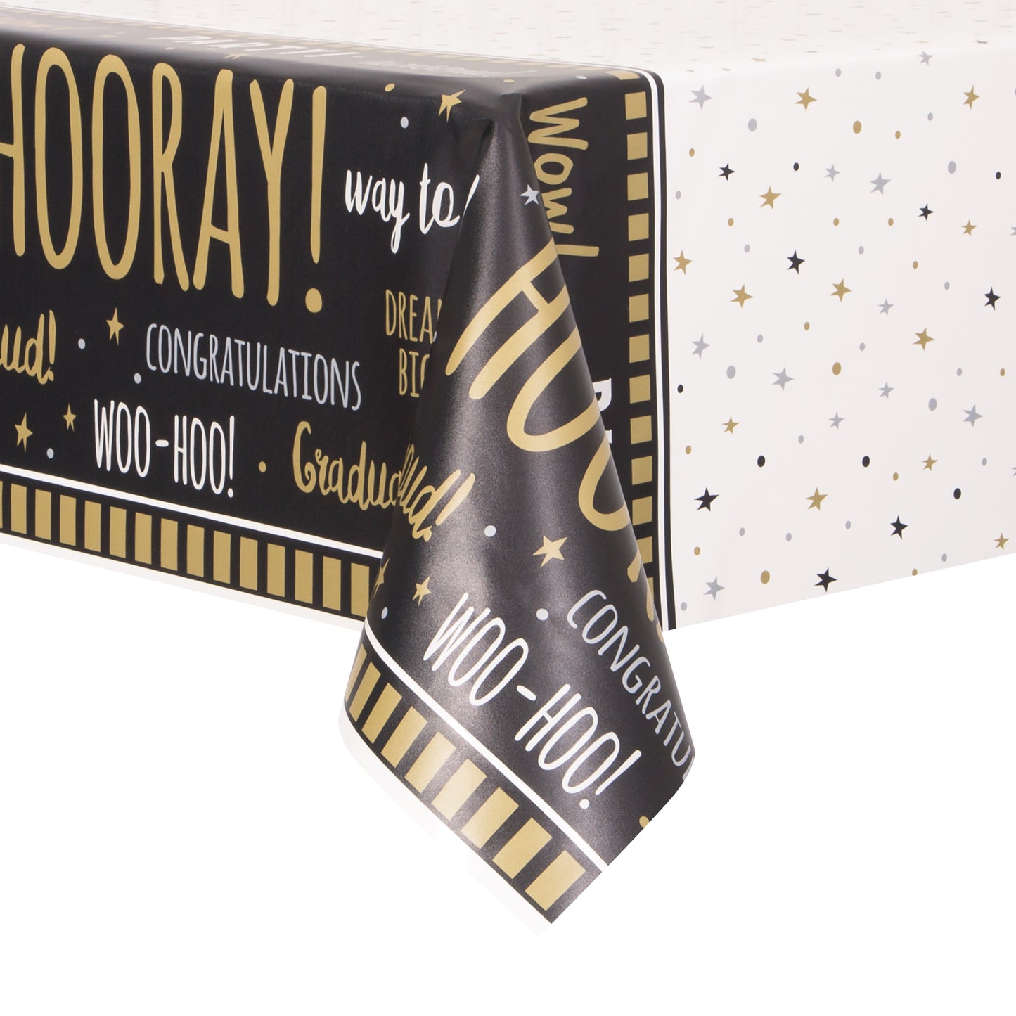 You Did It! Graduation Plastic Tablecloth, 84 x 54 in, 1ct