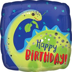Brontosaurus Happy Birthday Balloon