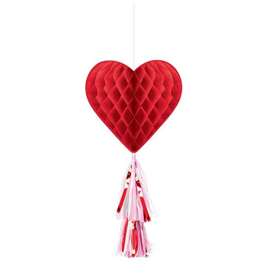 Valentine's Day Honeycomb with Tail