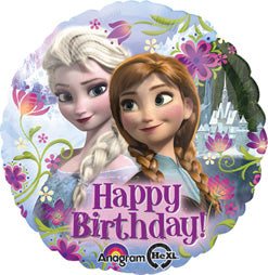 Birthday Frozen Anna & Elsa Balloon