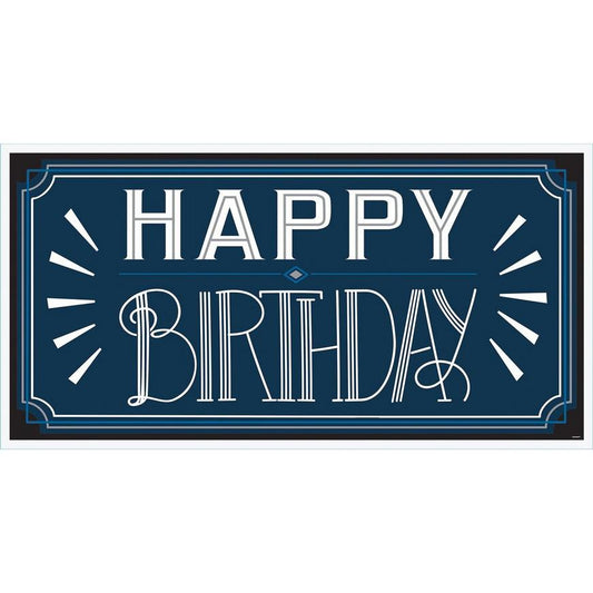 Happy Birthday Man Banner