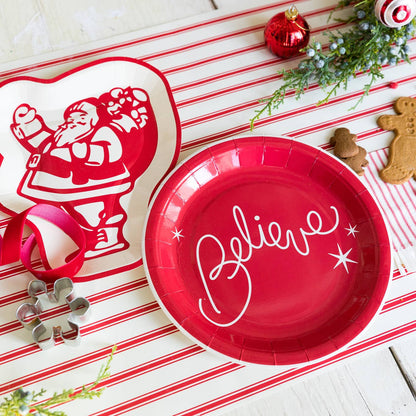 Believe 9" Believe Plate, Set of 8 Plates*