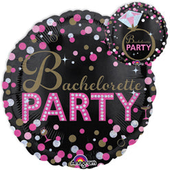 Std Bachelorette Sassy Party Holographic Balloon
