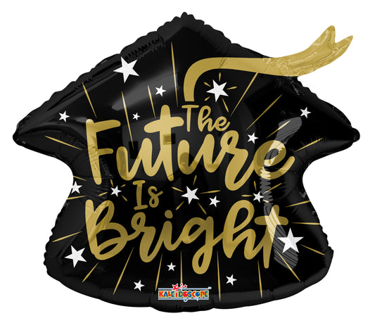 Future is Bright Hat & Tassel Balloon*