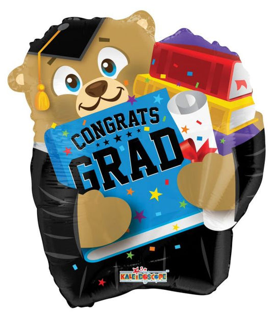 Congrats Grad Bear 18'' Balloon*