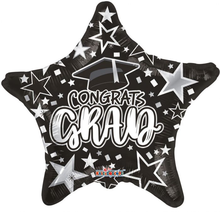 Congrats Grad Star 18'' Balloon *