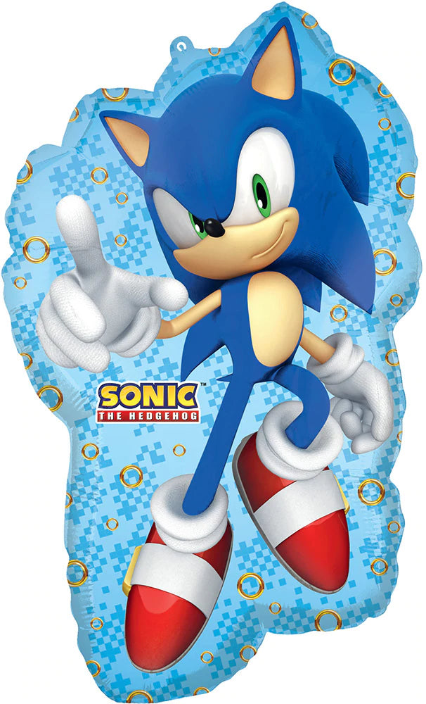 Super shaped Sonic the Hedgehog