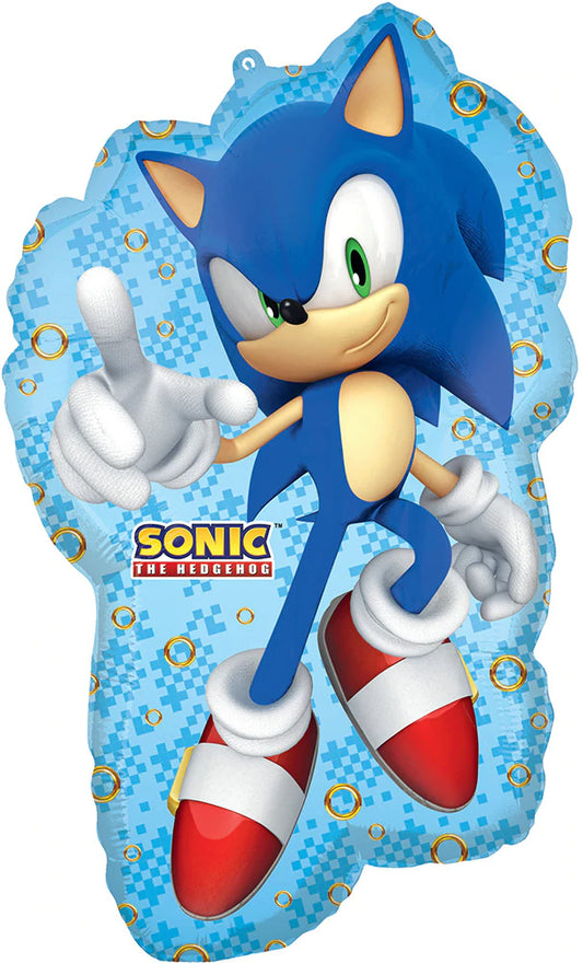 Super shaped Sonic the Hedgehog